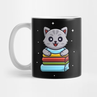 cat reader Mug